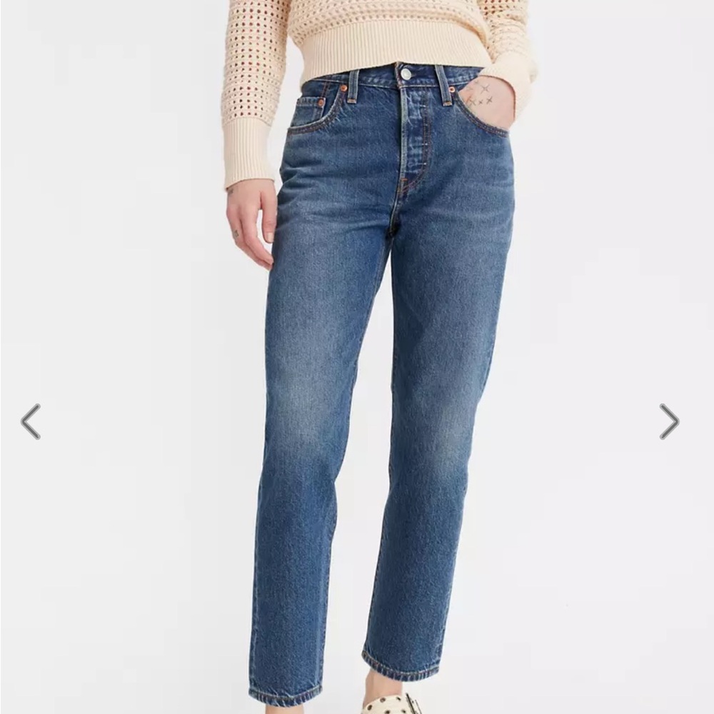 Levi's 501 Ankle Cropped Jeans NWT